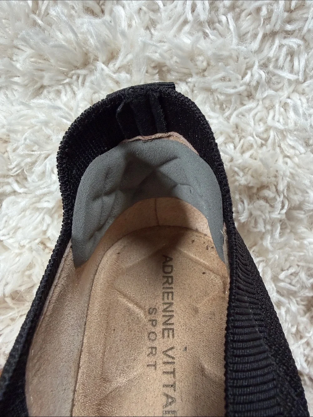Adrienne Vittadini black knit